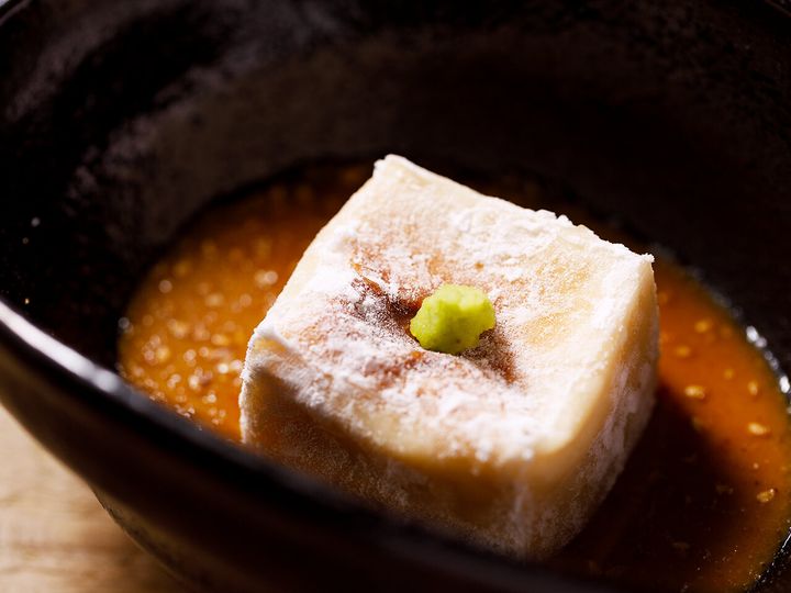 高円寺『高円寺 動悸』の「焼き胡麻豆腐」