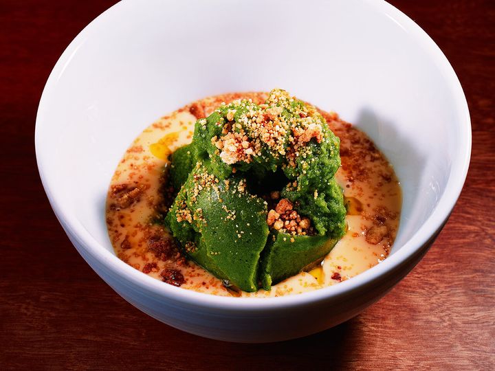 浅草『ÉTAPE』の「ハーブのアイス」