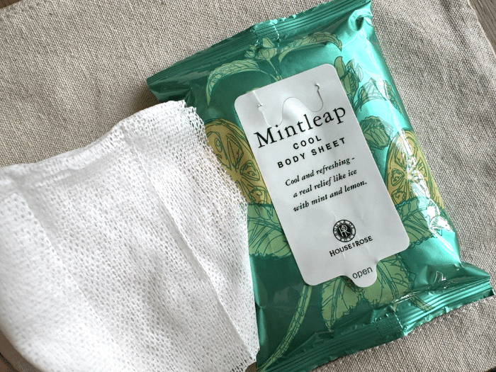 ミントリープ クール ボディシート