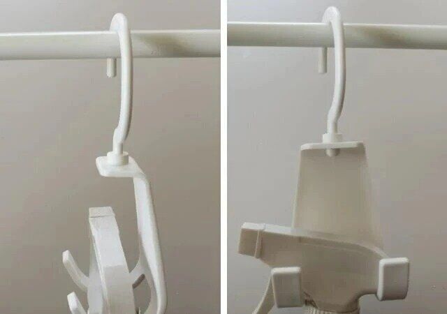 セリア 掛けられるスプレーホルダー 使用例