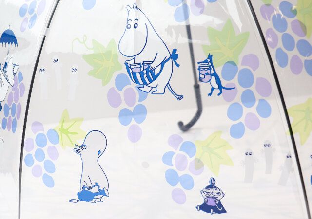 ムーミン付録傘 柄デザインアップ