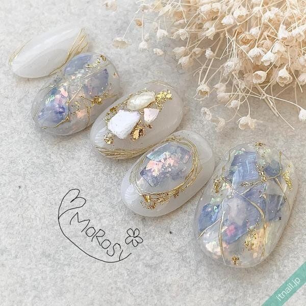 MOROSYが投稿したネイルデザイン [photoid:I0122265] via Itnail Design (735723)