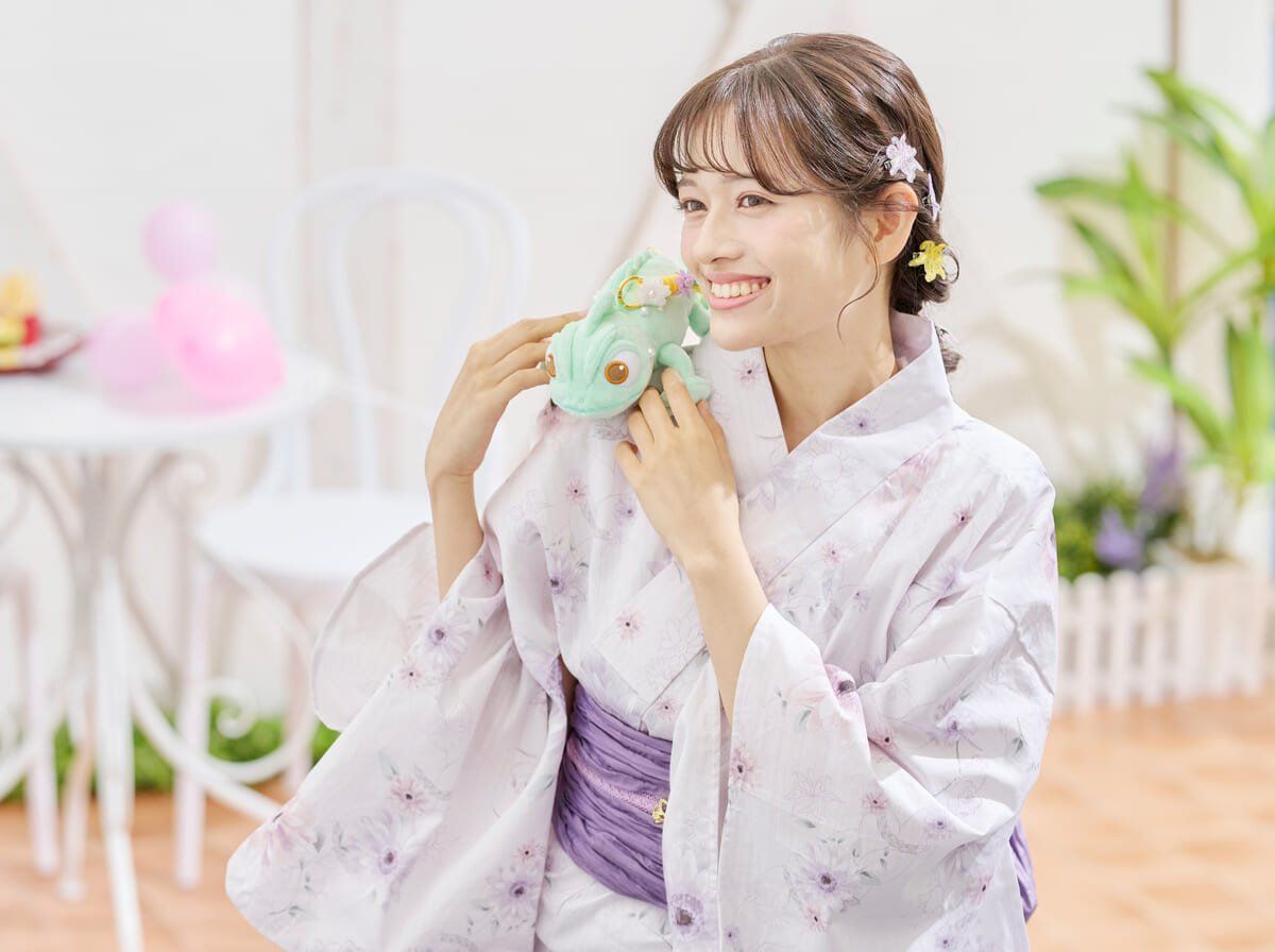 新品】ディズニー 最終値下げ 浴衣 ピンク ゆかた 大人 ミニー 【公式