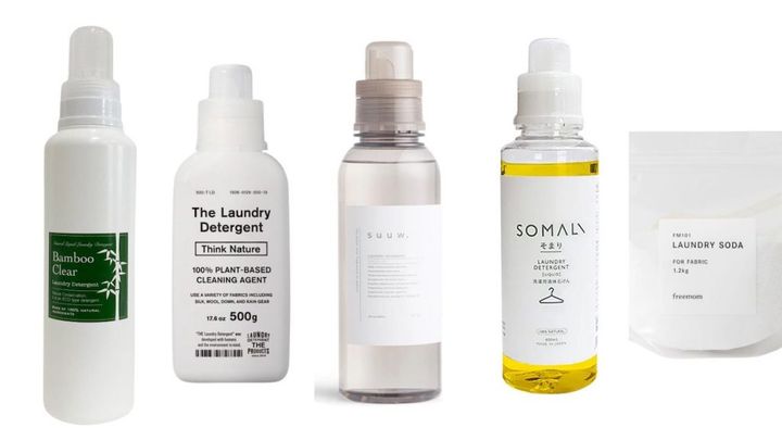 赤ちゃん用洗濯洗剤5品