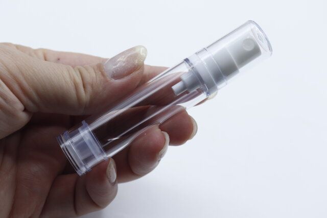 セリアのエアレススプレーボトル10mL