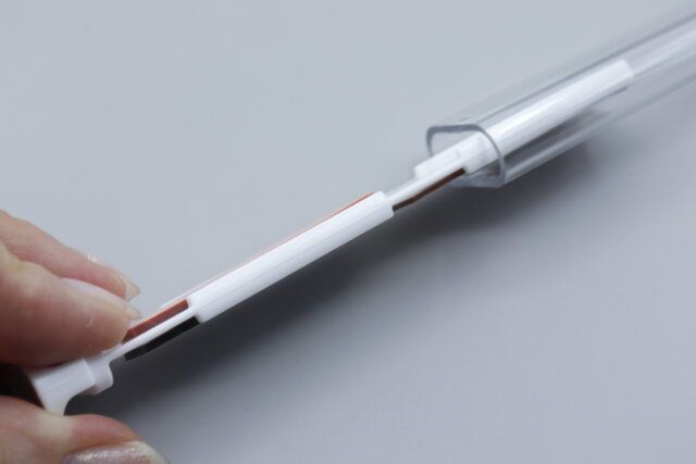 ダイソー スティック型付箋ケース（ワイド） 容量