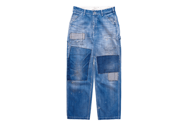 〈ユニバーサルオーバーオール〉のペインターパンツ