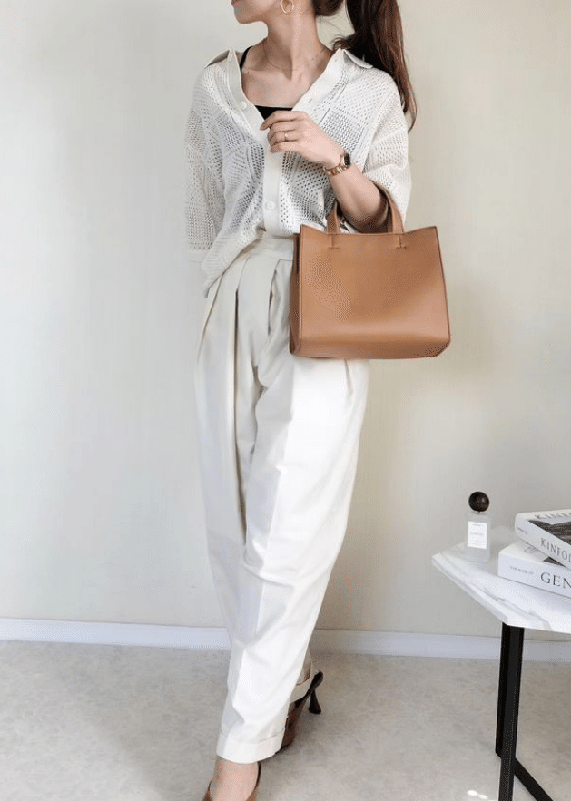 ウォッシャブルメッシュニットシャツ