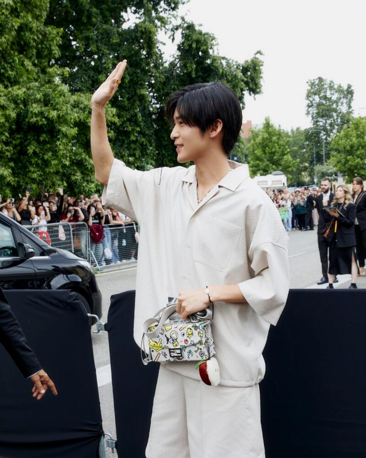 SnowMan 目黒蓮 Fendi フェンディ 2025年春夏 メンズコレクション