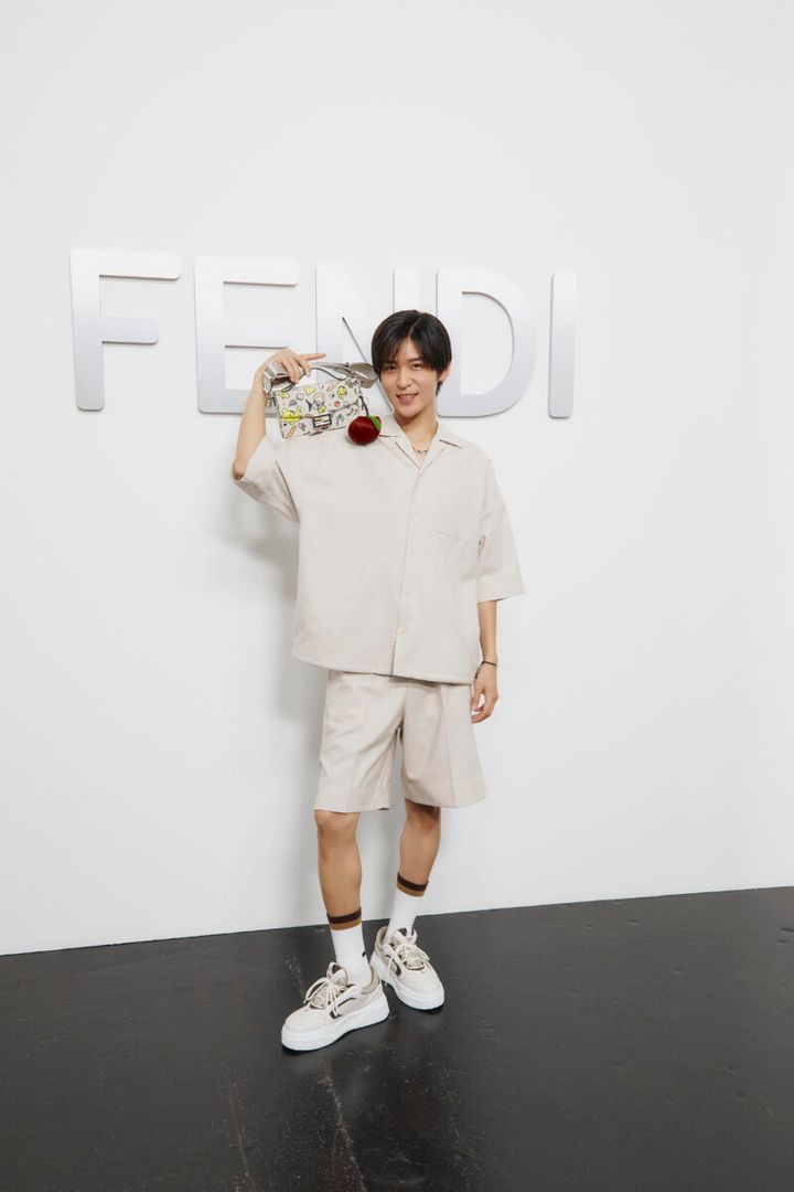 SnowMan 目黒蓮 Fendi フェンディ 2025年春夏 メンズコレクション