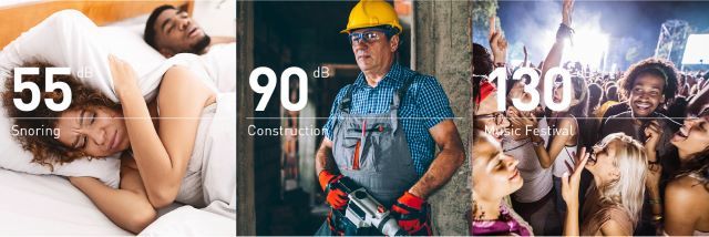 日常における騒音の画像