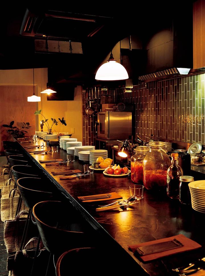 恵比寿『繁邦』の内観