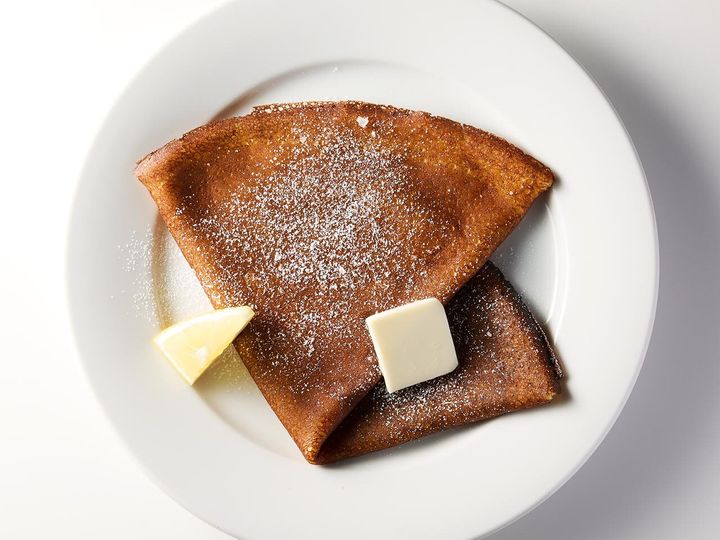 恵比寿『繁邦』の「クレープ」