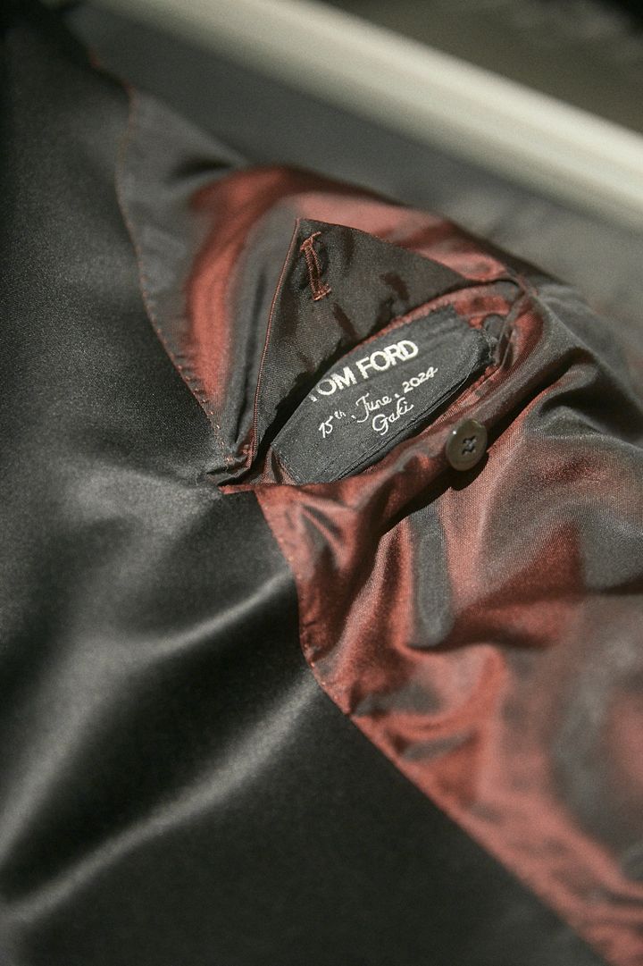 インナーポケットの内側には“15th, June, 2024 Gaki”の文字が。