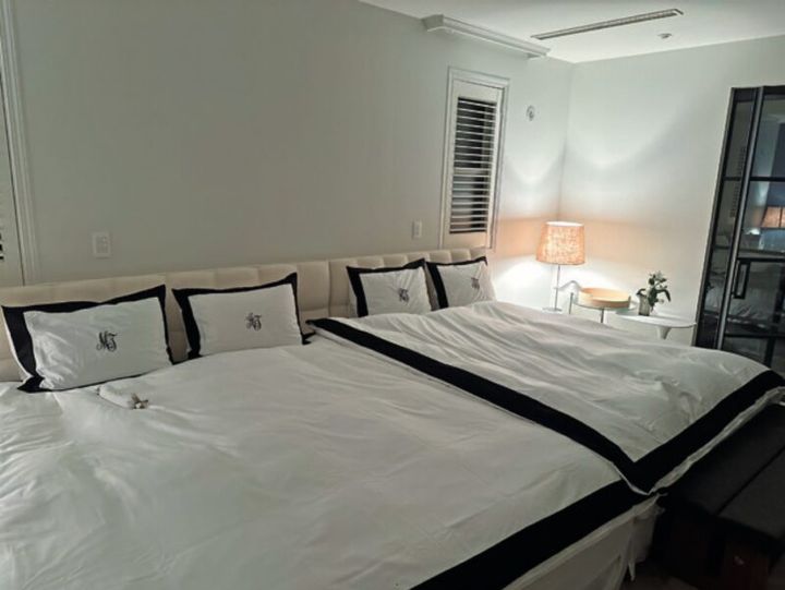 田丸麻紀さん ホテルのようなベッドで睡眠の質を高める