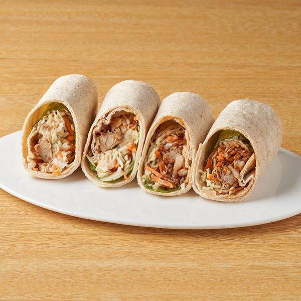 トルティーヤ プルドポークとタルタルチキン