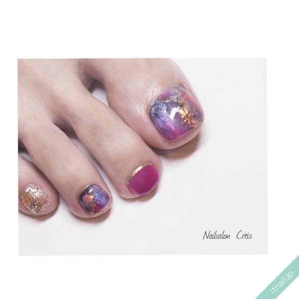 Creisが投稿したネイルデザイン [photoid:I0118021] via Itnail Design (736019)