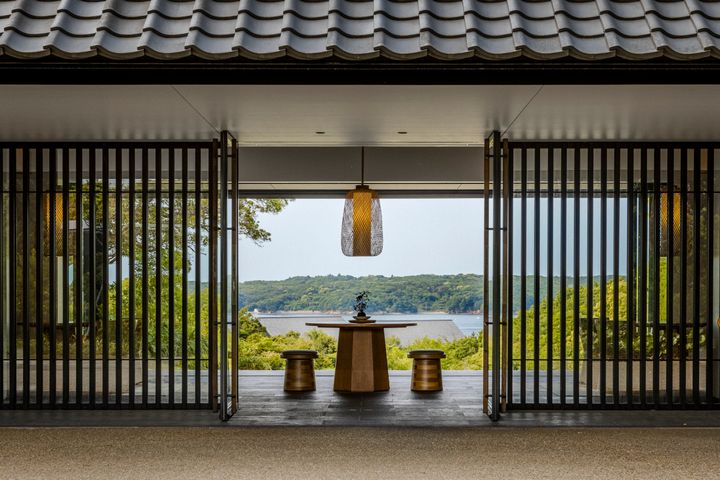 Amanemu, Japan - Resort, Entrance lobby.tif
