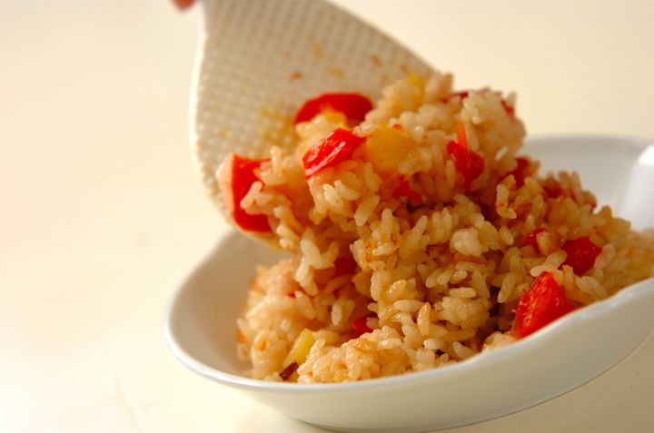 洋風炊き込みご飯の作り方2