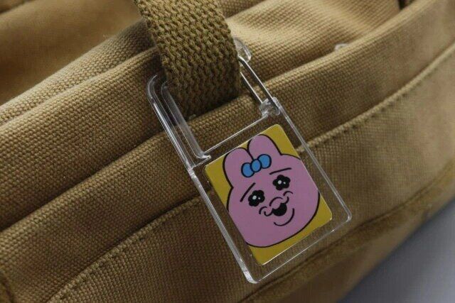 オリジナルフォトイン カラビナ・キーフック スクエア使用例