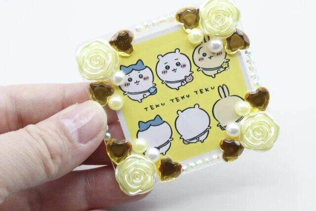 デコレーションシール バラ＆ハート 暖色使用例