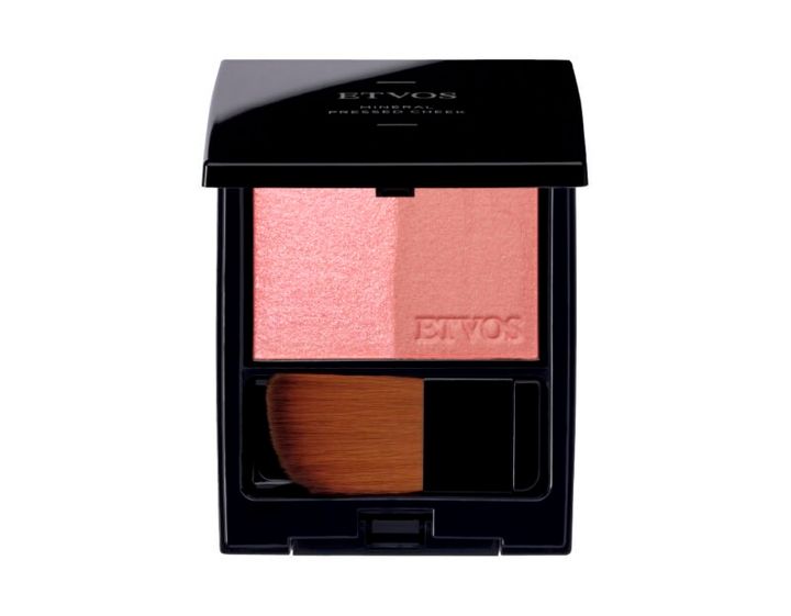 エトヴォス ミネラルプレストチーク カッパーピンク
