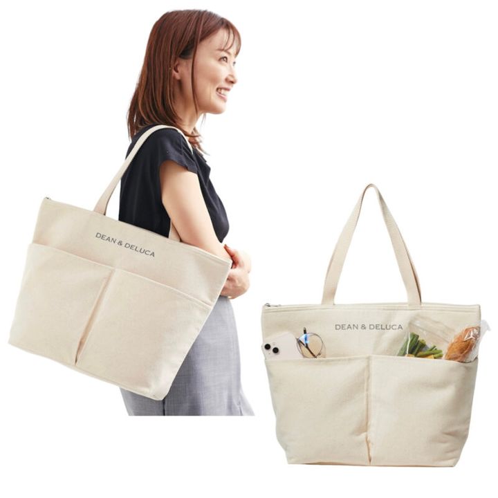 GLOW8月号 ディーン＆デルーカの付録 保冷トート