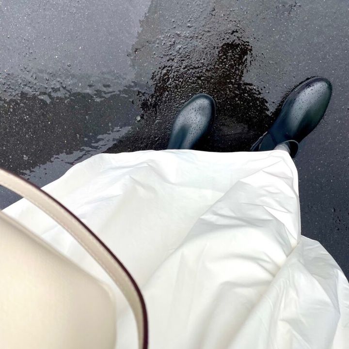 UNFILLOのはっ水スカート