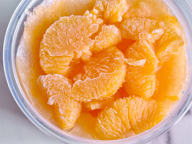 温州みかん氷 中身