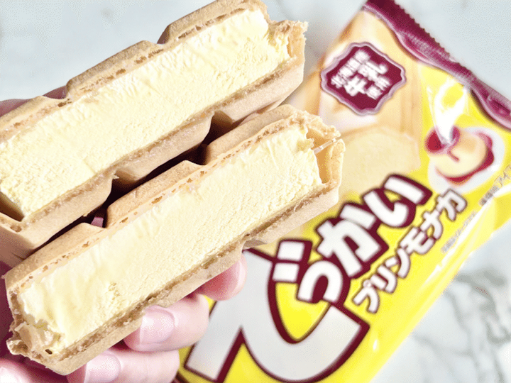 ファミリーマート でっかいプリンモナカ 実食