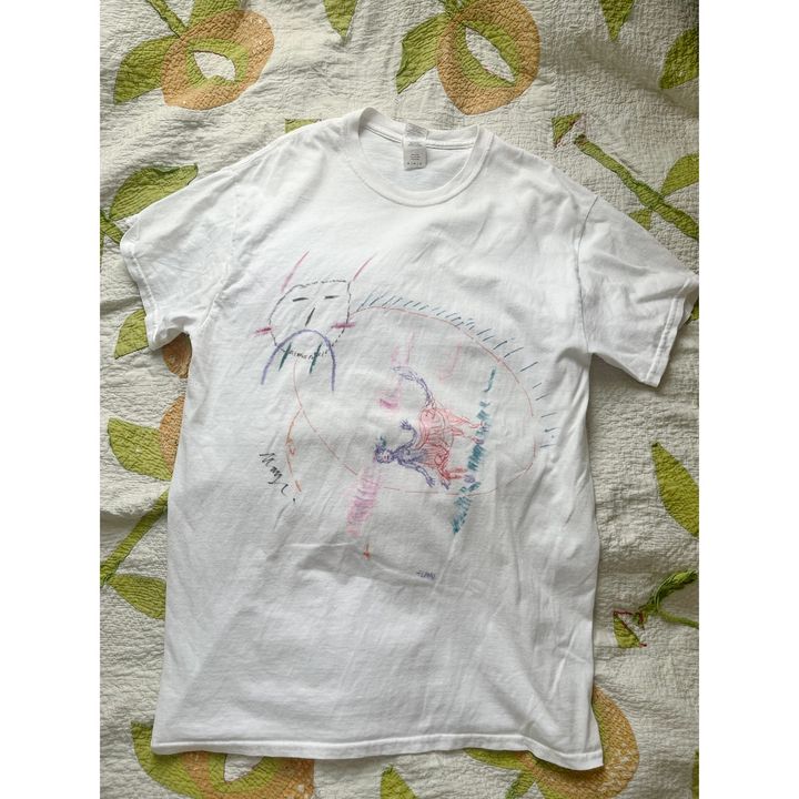 アーティスト友達とペイントしたTシャツ