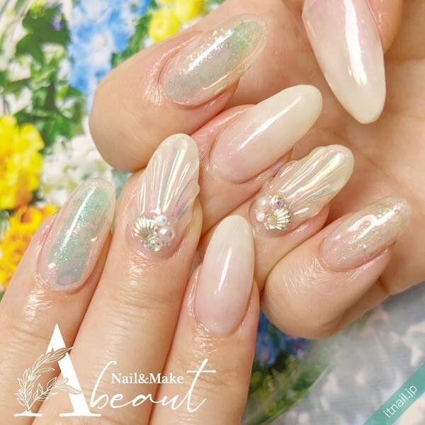 Nail&Make Abeautが投稿したネイルデザイン [photoid:I0102354] via Itnail Design (736038)
