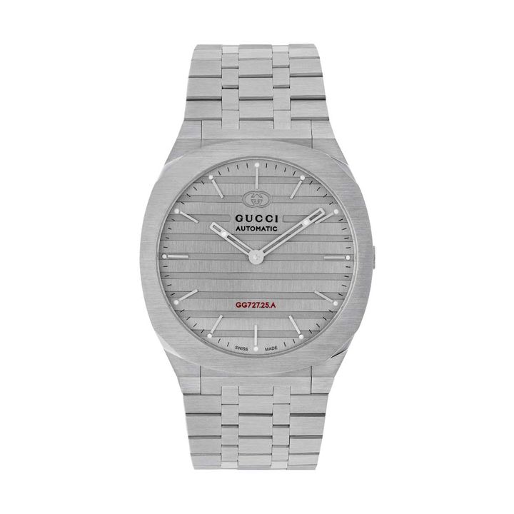 グッチ 25H オートマティック スチール ウォッチ 40MM