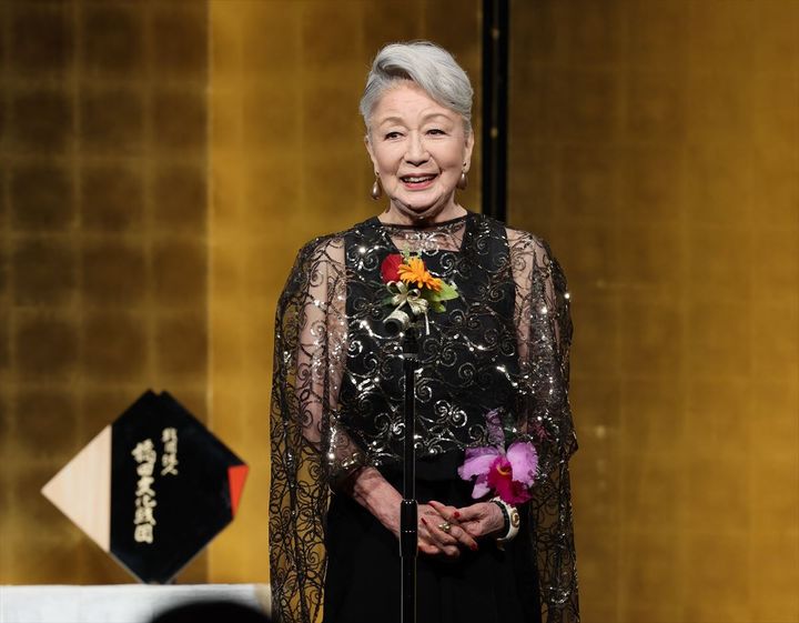 草笛光子さん（2023年5月撮影、時事）