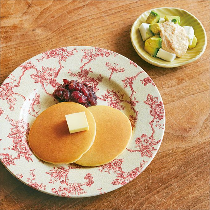 休日の朝ごはんどうしようにこたえる！ 育脳レシピ「豆乳パンケーキ朝ごはん」の画像1