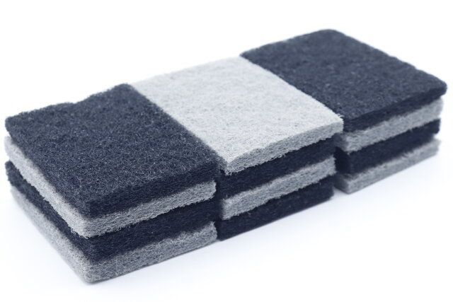 ダイソーのコスパ抜群なコゲ落とし不織布（シートタイプ、12枚）