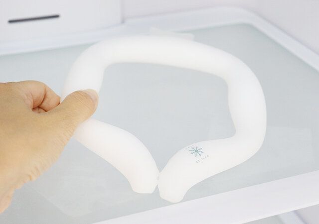 宝島社ネッククーラー付録レビュー冷蔵庫で冷やす