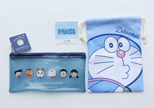 ダイソー ドラえもん ポーチ 巾着