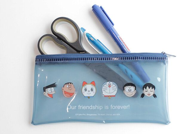 ダイソー ドラえもん ポーチ 文房具