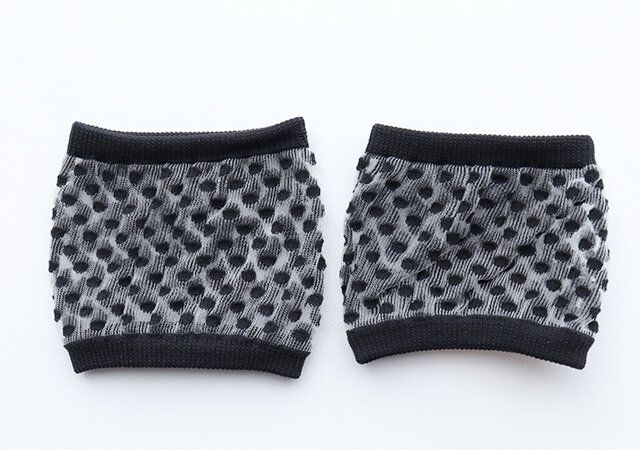 サンダルソックス（バンドタイプ、シースルー、ドット）