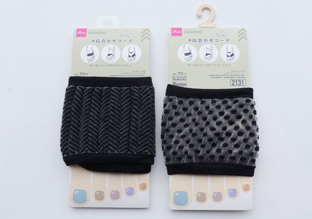 サンダルソックス（バンドタイプ、シースルー）のパッケージ