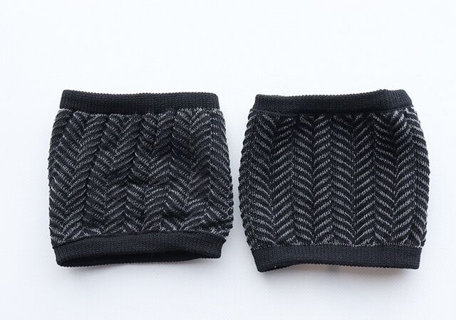 サンダルソックス（バンドタイプ、シースルー、ヘリンボーン柄）