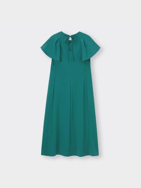 2024夏GUレディースバックオープンワンピース後ろ