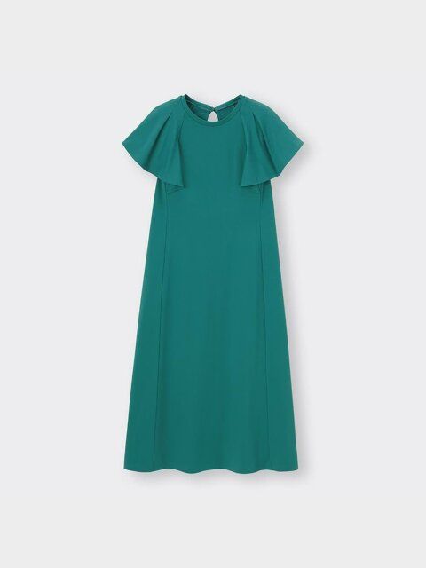 2024夏GUレディースバックオープンワンピース