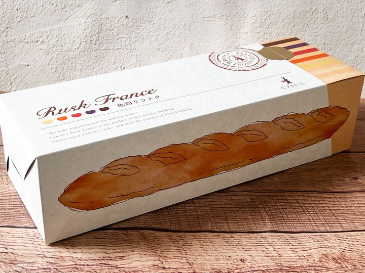 「ラスクフランス 色彩りラスク」のパッケージ