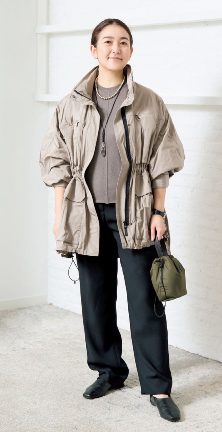 GLOW7月号 パンツ スナップ 梅雨 夏 コーデ 河野なみこ