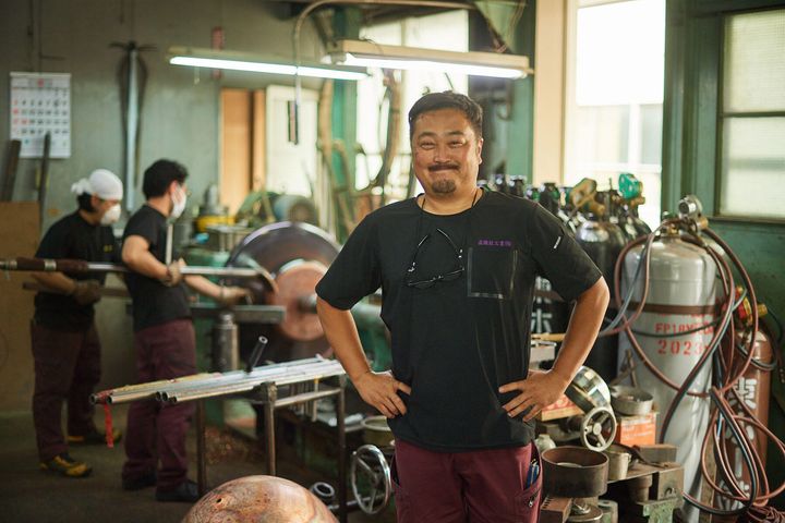 「髙橋鉸工業株式会社」の代表取締役、髙橋雅泰さん