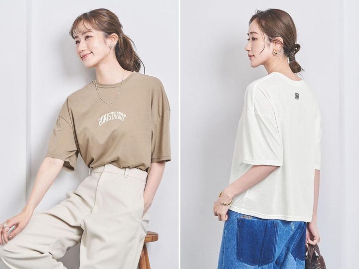 画像: 「＜PROTAGONISTA＞ ロゴ Tシャツ」各¥12,100 store.united-arrows.co.jp