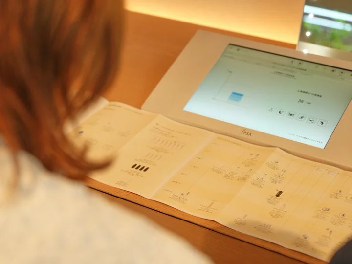 IPSA AOYAMA 心身調律力 カウンセリングの様子 2