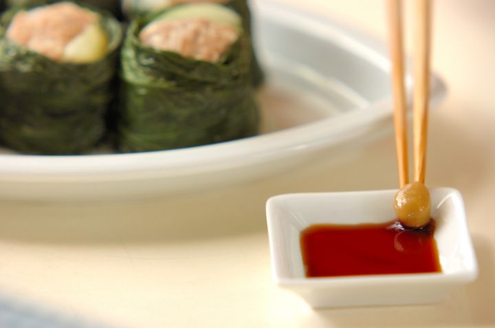 チンゲンサイシューマイの作り方4